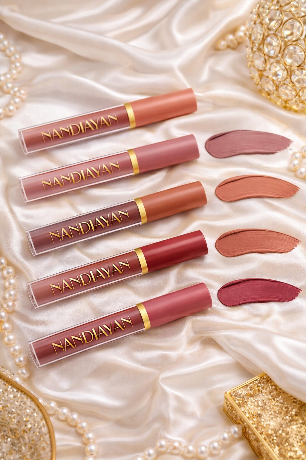 Feel High Metallic Lipstick Set of 6 (Shade A)